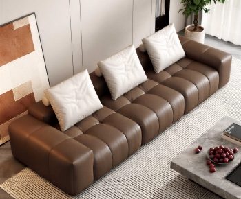 Modern Three-seat Sofa-ID:670701034