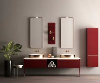 Modern Bathroom Cabinet-ID:313273911