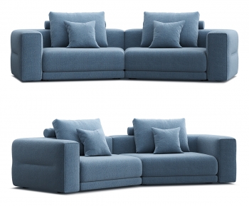 Modern Three-seat Sofa-ID:889058113