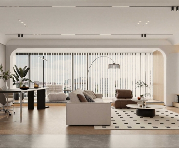 Modern A Living Room-ID:760097033