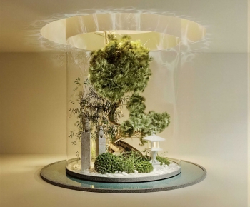 New Chinese Style Plant Landscaping-ID:836992982