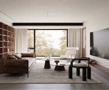 Modern A Living Room-ID:859976057