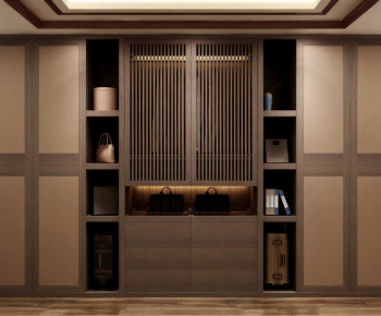 New Chinese Style Bookcase-ID:347006085
