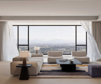 Modern A Living Room-ID:551811932