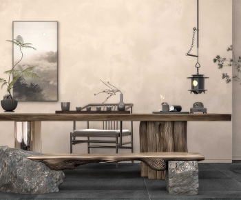 New Chinese Style Tea Tables And Chairs-ID:169514892