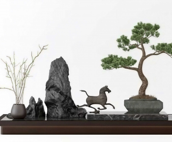 New Chinese Style Plant Landscaping-ID:114084961