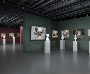 Modern Exhibition Hall-ID:813932909