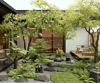 Japanese Style Courtyard/landscape-ID:152774109