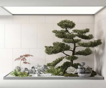 New Chinese Style Plant Landscaping-ID:391571044