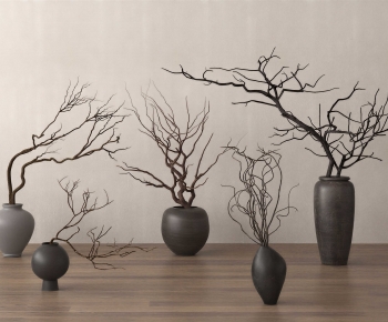 Wabi-sabi Style Dried Branch-ID:632786045