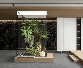 Modern Plant Landscaping-ID:478466033