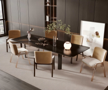 Modern Dining Table And Chairs-ID:573687081
