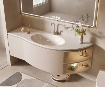 Modern Bathroom Cabinet-ID:687060121