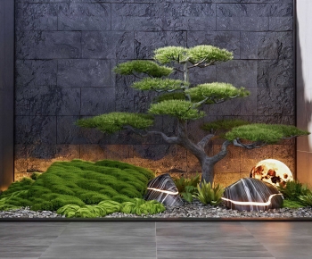 Modern Plant Landscaping-ID:985755928