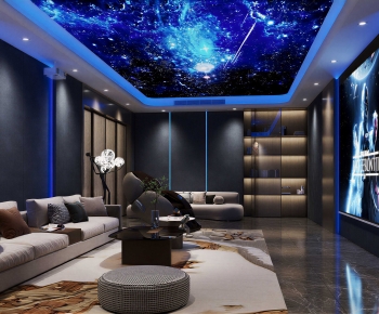 Modern Audiovisual Room-ID:551422124