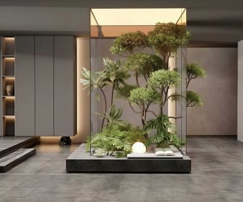 Modern Plant Landscaping-ID:109982976