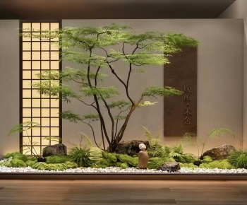 New Chinese Style Plant Landscaping-ID:587833887