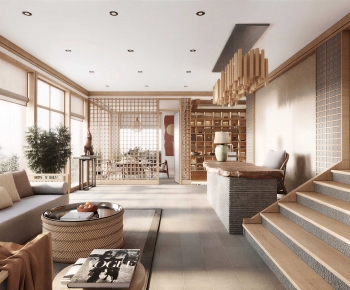 Japanese Style A Living Room-ID:198241954