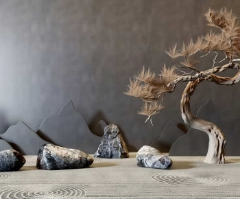 New Chinese Style Plant Landscaping-ID:322674994