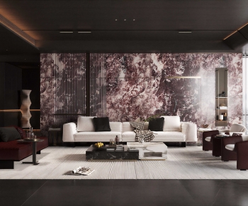 Modern A Living Room-ID:181276085