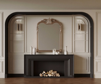 French Style Fireplace-ID:826714997