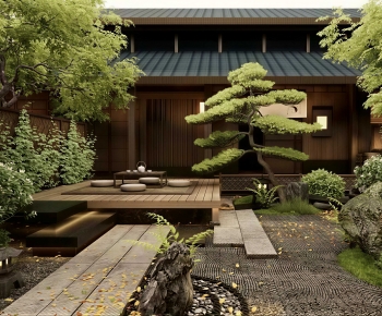 Japanese Style Courtyard/landscape-ID:302598005