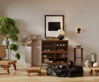 New Chinese Style Tea Tables And Chairs-ID:338712936