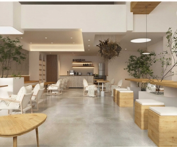 Wabi-sabi Style Milk Tea Shop-ID:785415897