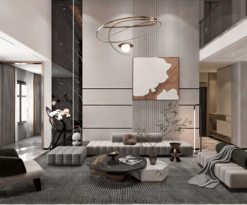 Modern A Living Room-ID:135709059