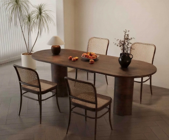 Modern Dining Table And Chairs-ID:234256038