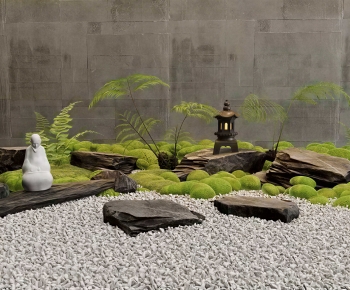 New Chinese Style Plant Landscaping-ID:433136947