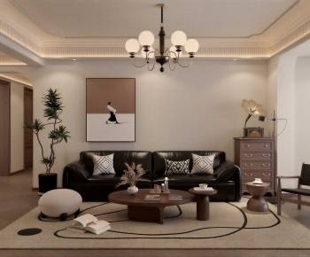 Modern A Living Room-ID:898353104