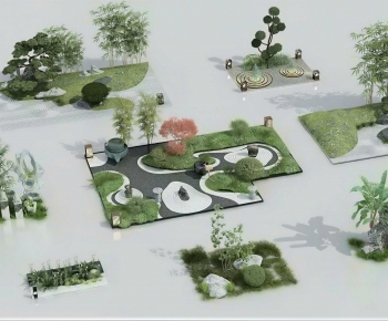 Japanese Style Garden-ID:961922881