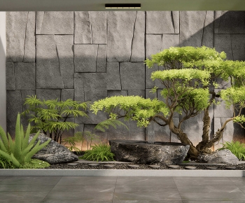 New Chinese Style Plant Landscaping-ID:685184968