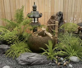 New Chinese Style Plant Landscaping-ID:376955039