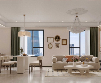 Modern A Living Room-ID:772694118