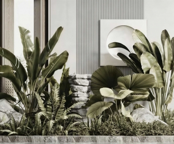 Modern Plant Landscaping-ID:214800893