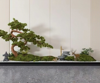 New Chinese Style Plant Landscaping-ID:216732033