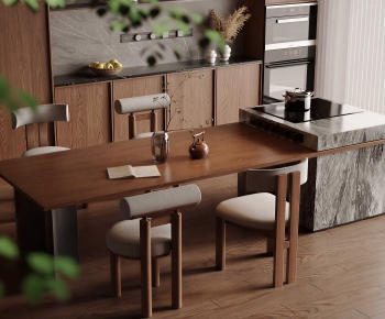 Modern Dining Table And Chairs-ID:296950328