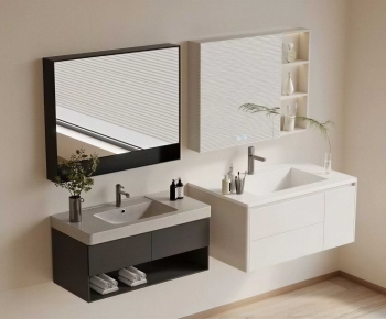 Modern Bathroom Cabinet-ID:754940036