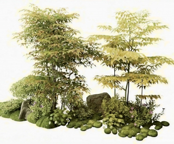 Japanese Style Rockery Waterscape-ID:329708109