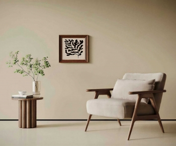 Wabi-sabi Style Lounge Chair-ID:835400104