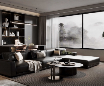 Modern A Living Room-ID:899367099