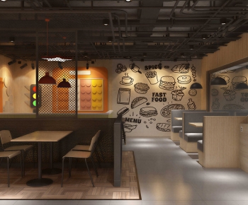 Industrial Style Restaurant-ID:402889383