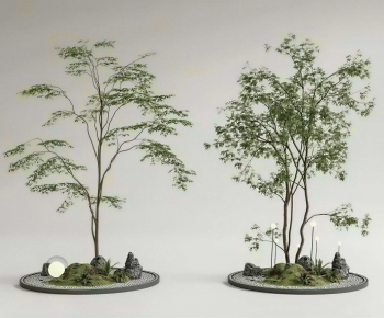 New Chinese Style Plant Landscaping-ID:561764008