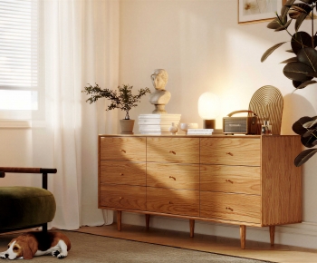 Nordic Style Chest Of Drawers-ID:160027037