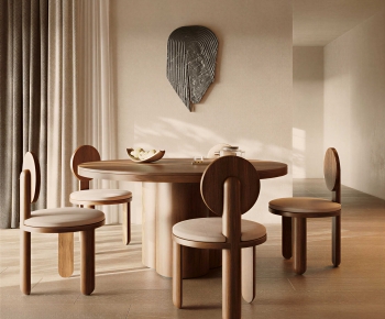 Modern Dining Table And Chairs-ID:407089955