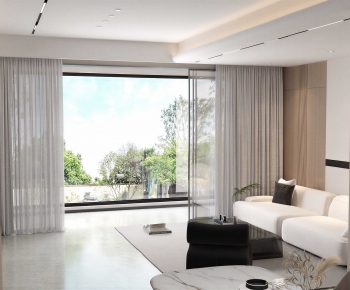 Modern A Living Room-ID:284574995