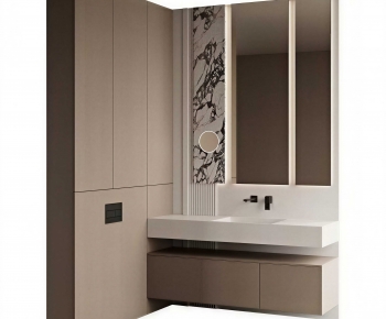 Modern Bathroom Cabinet-ID:812578926