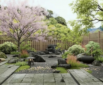 Japanese Style Courtyard/landscape-ID:919301031